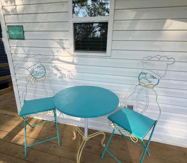 Cape Girardeau Resort | Euro Style Tiny Home with Deck