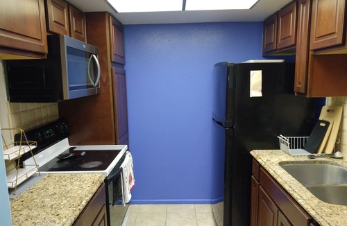 Oak Park - Northwood Condo | European-themed condo convenient to airport, shopping, and eats. Just say oui!