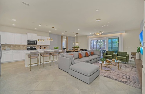 Florida Central Atlantic Coast Villa | EV 16271 - 10 Bed 8 Bath Villa with Screened-In Pool with Spillover Spa, Games