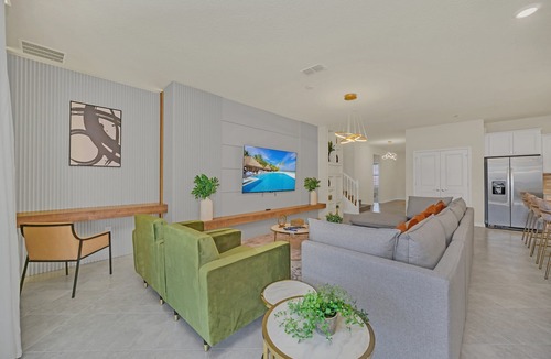 Florida Central Atlantic Coast Villa | EV 16271 - 10 Bed 8 Bath Villa with Screened-In Pool with Spillover Spa, Games