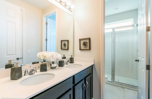 Florida Central Atlantic Coast Villa | EV 9043 - 9 Bed 6 Bath Villa with Screened-In Private Pool with Spillover Spa, K