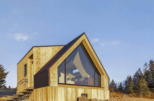 Bernard Cabin | Evergreen Cabin Ocean Front Acadia A Frame Studio