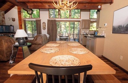 Dorrington Ski Chalet | Evergreen Dorrington Both Cabins Game Room Hot Tub Pool Access