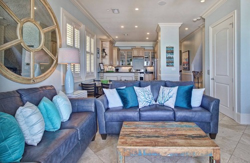 Delos Villa | Exceptional Beach Home! 2 Free Beach SRVS! Walk right down!