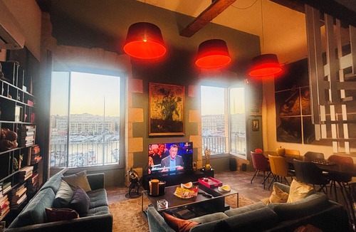 Opera Apartment | Exceptional duplex loft on Marseille's Old Port - Panoramic view
