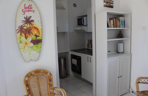 Saint-Cyprien Plage Apartment | Exceptional setting for this air-conditioned one-bedroom apartment with swimming pool - 4YACHT37