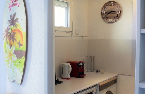 Saint-Cyprien Plage Apartment | Exceptional setting for this air-conditioned one-bedroom apartment with swimming pool - 4YACHT37