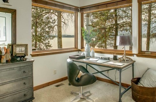 Sandpoint House | Exceptional Luxury, Private 365` Waterfront Home