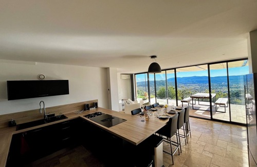 Sampzon Villa | Exceptional villa with panoramic view and heated pool