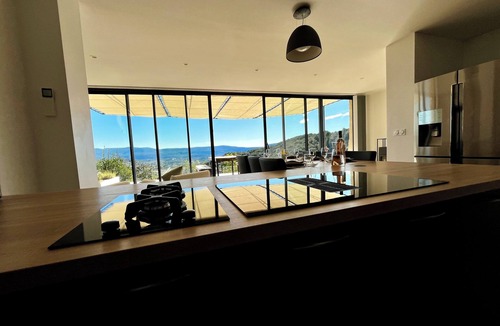 Sampzon Villa | Exceptional villa with panoramic view and heated pool