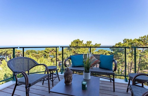 Pyla-sur-Mer Apartment | Exceptionnel 3 Pièces 5 vue Panoramique