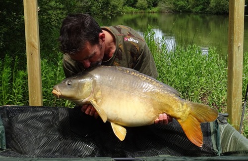 Saint-Aubin-des-Chateaux House | Exclusive 4 acre Fishing Lakes With mobile home (£100 per wk) and bait cabin