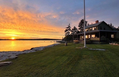 Friendship House | Exclusive oceanfront home, private sandy beach, expansive view, stunning sunsets