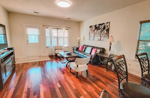 Spring House | Executive 4BR w/Cisco Office, Gym, Golf Simulator Near Exxon HQ & Woodlands TX