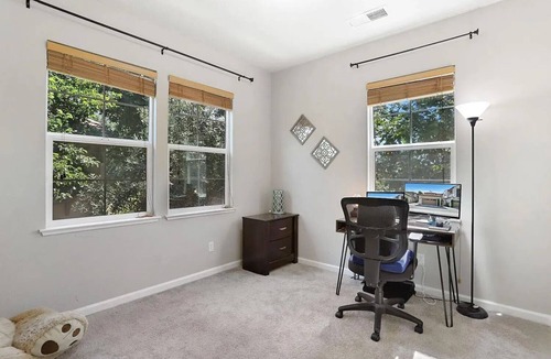 Mountain House House | Executive Corner Unit: Trailside Quiet + WFH Office