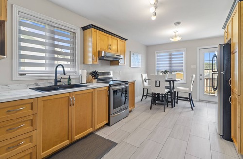 St. John's House | Executive cozy home with 3 beds, work station & gym