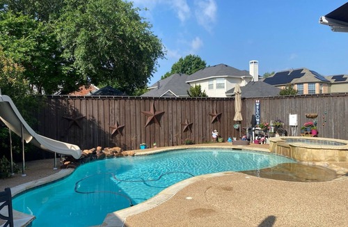 Far North Dallas House | Executive Pool Home in Far North Dallas with Game and Media Room