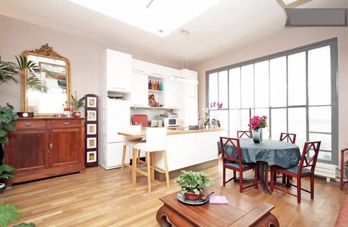 Quartier des Grandes-Carrieres Apartment | ♥ Exotic Loft in Montmartre + terrace!