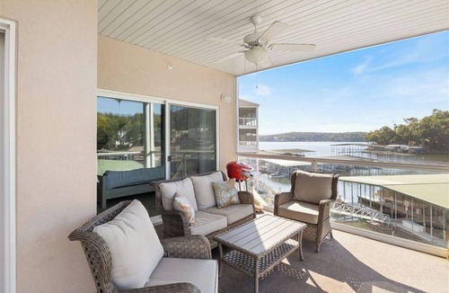 Lake Ozark Condo | Expansive 3-bedroom condo offering breathtaking main channel views at Lake Ozark