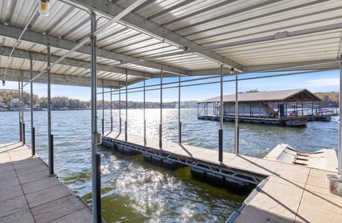 Gravois Mills House | Expansive Decks, Firepit, Stunning Views All Over