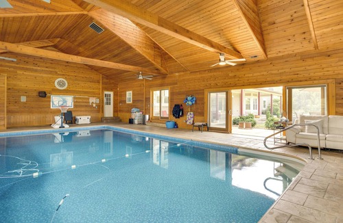 Radnor House | Expansive Radnor Home w/ Indoor Pool & Fire Pit!