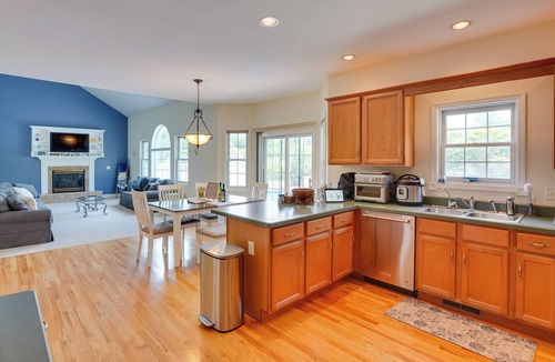 East Greenbush House | Expansive Upstate Home w/Home Theater!