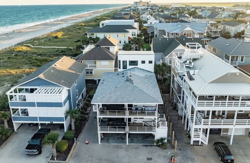Wrightsville Beach House | Experience Ocean and Pier Views, Close proximity to the Sand, at this Luxury Bea