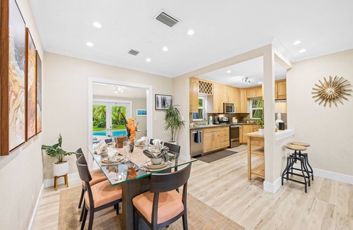 Poinsettia Heights House | Experience Palm Terrace, a Private Tropical Escape Surrounded by Lush Gardens and Open Spaces!