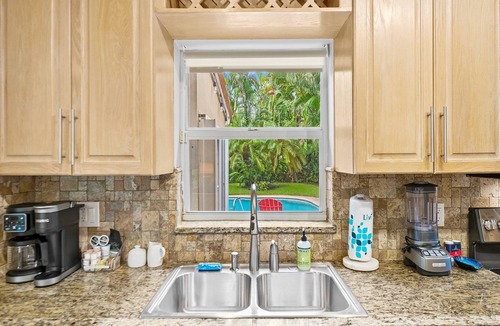 Poinsettia Heights House | Experience Palm Terrace, a Private Tropical Escape Surrounded by Lush Gardens and Open Spaces!