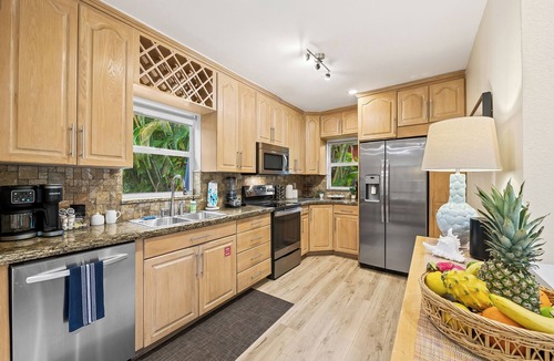 Poinsettia Heights House | Experience Palm Terrace, a Private Tropical Escape Surrounded by Lush Gardens and Open Spaces!