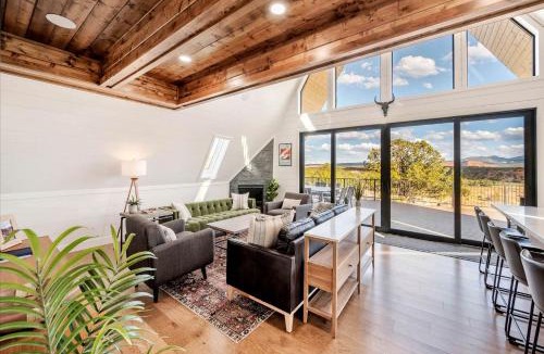 Torrey House | Experience Pure Glamping on this A-frame Placed in the Middle of the Desert in Wayne County, Utah