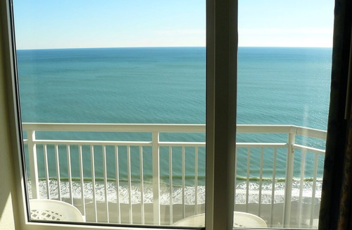 Crescent Beach Condo | Experience unparalleled luxury staying in the Oceanfront Penthouse at Baywatch!