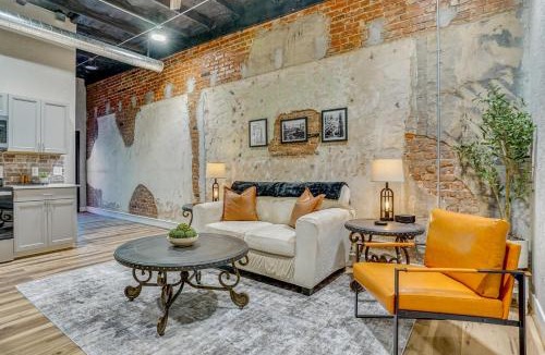 Burkburnett Apartment | Explore Dtwn Burkburnett! Industrial Apt w/Patio
