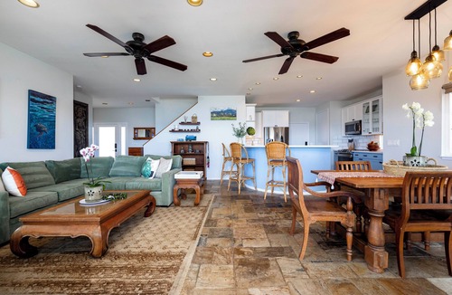 Mokuleia House | Exquisite Bali-Style Beachfront, Two Master Suites