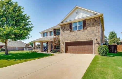 Burleson House | Exquisite Corner Lot Gem: Immaculate Home with Office Media Room and Pool Oasis!