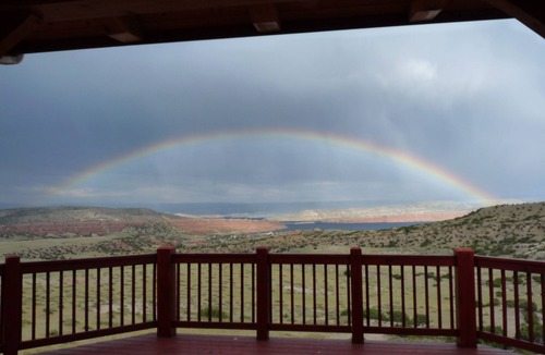 Alcova House | Exquisite Timberframe Home Overlooking Alcova Lake.