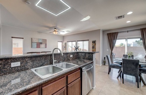 North Las Vegas House | Extended Stay in North Las Vegas: Pet-Friendly with Included Maid Service