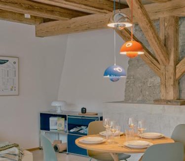 Diessenhofen Apartment | Färberhaus Denkmal Rheinfall Schaffhausen Bodensee