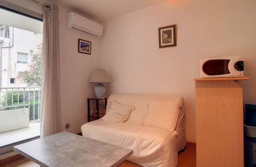 Carnon-Plage Apartment | F2 Cabin, Terrace, Parking, Close to the Beach