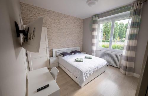 Nevers Apartment | F3 lumineux Terrace, BBQ