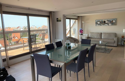Le Touquet-Paris-Plage Apartment | F4 de 100m2 au 7éme Étage.vue Exceptionnelle.triangle D'or