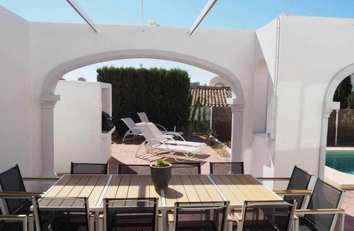 Calpe Villa | Fabulosa villa a 900m playa con piscina y vistas