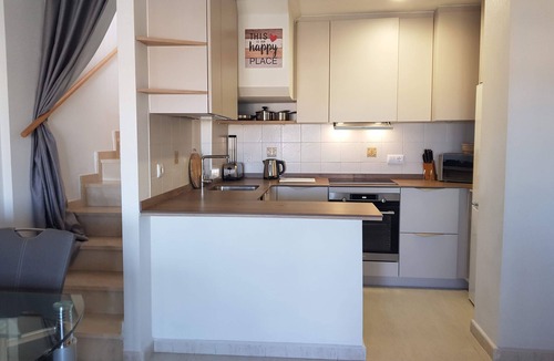 Orihuela Costa Apartment | Fabulous 2 bed penthouse apt with balcony and large private solarium. Free wifi.