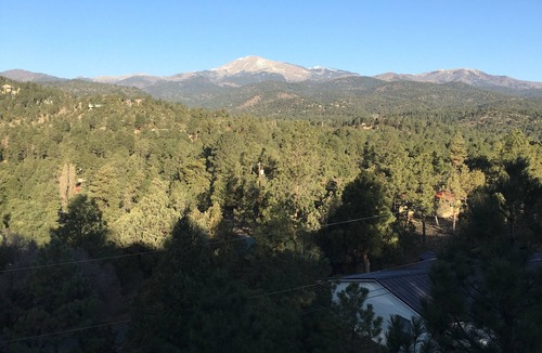 Ruidoso Apartment | Fabulous view of Sierra Blanco