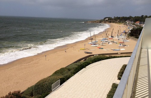 Pornichet Apartment | Facing the sea, Direct beach access/duplex apartment ideal for family/children, Wifi+tv