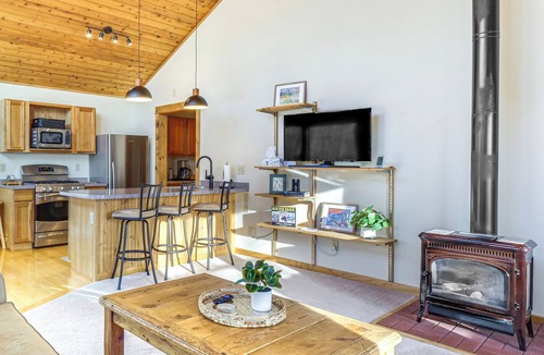 Warm Springs Cabin | Fairplay Cabin Basecamp: Wildlife & Pond Views!