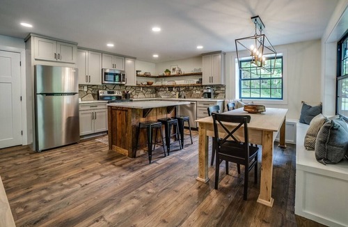 Town of Milo Cabin | Fall Brook: 3 bedroom cabin by waterfalls and hiking trail