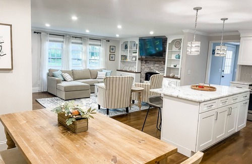 Northwest Harwich House | Fall Escape! Fire pit, Weber Grills and Tesla Charger