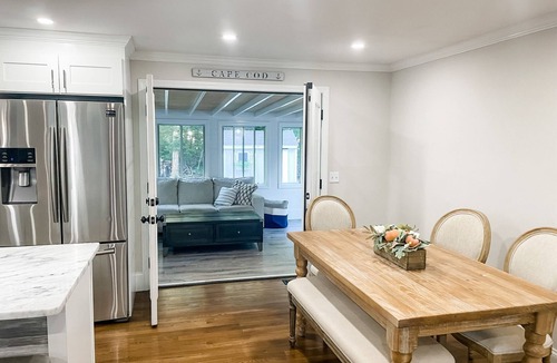 Northwest Harwich House | Fall Escape! Fire pit, Weber Grills and Tesla Charger