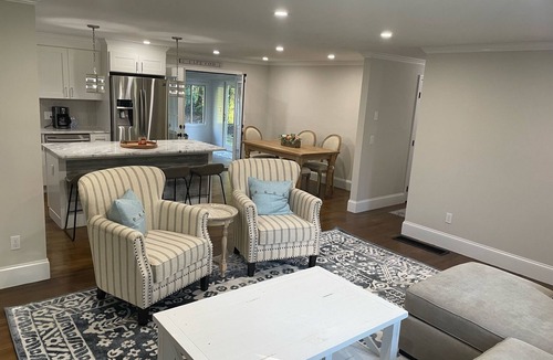 Northwest Harwich House | Fall Escape! Fire pit, Weber Grills and Tesla Charger